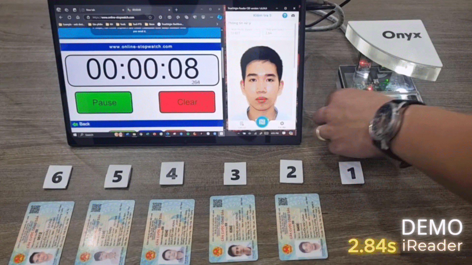 Đọc Căn cước gắn chíp