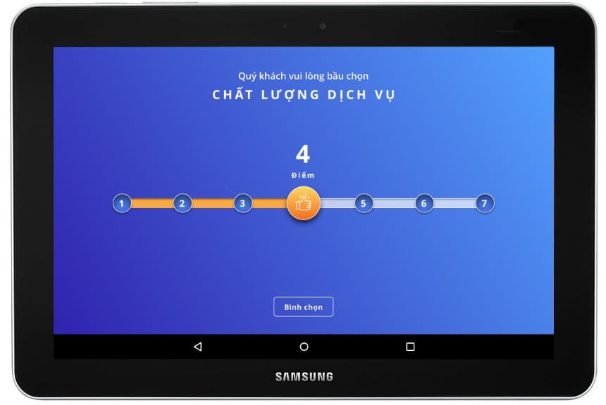 SmartVOTE - Hệ thống bầu chọn chất lượng dịch vụ